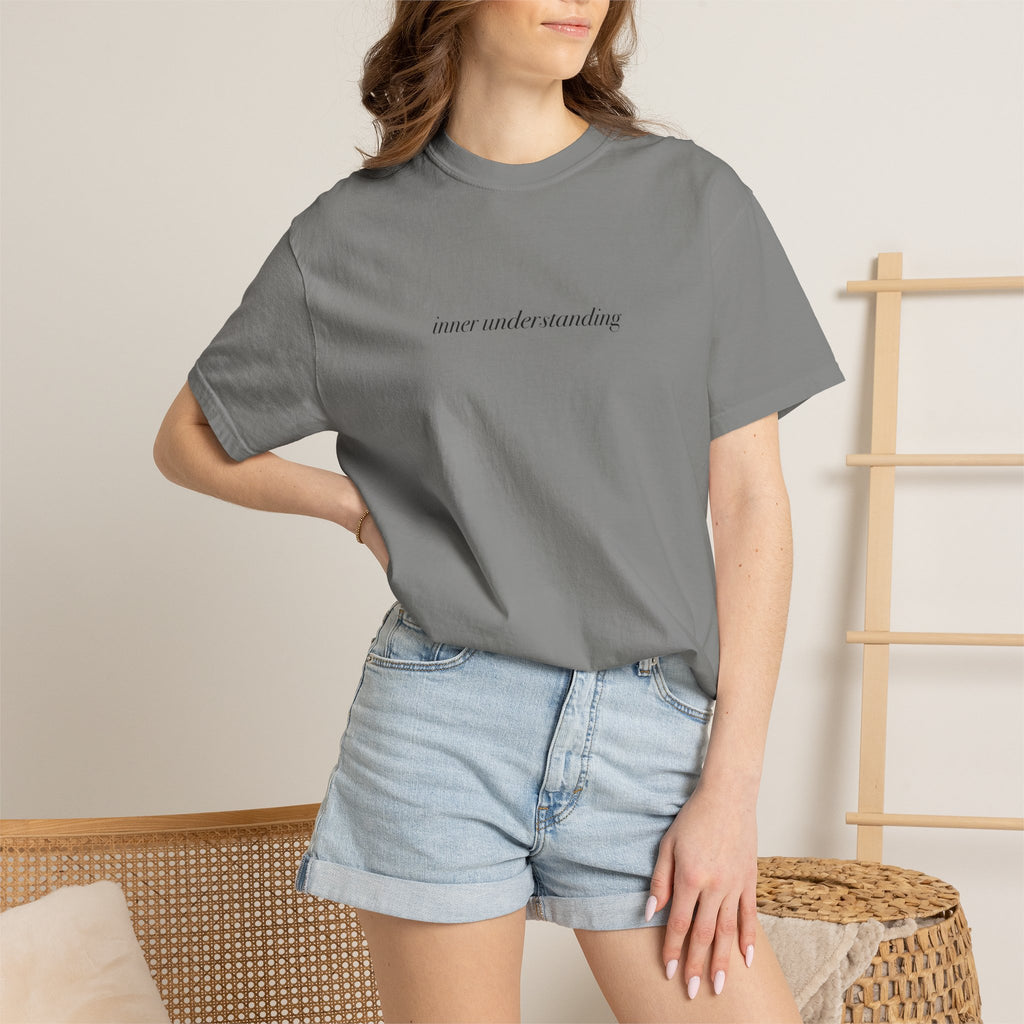 I-u T-shirt | poetic back print