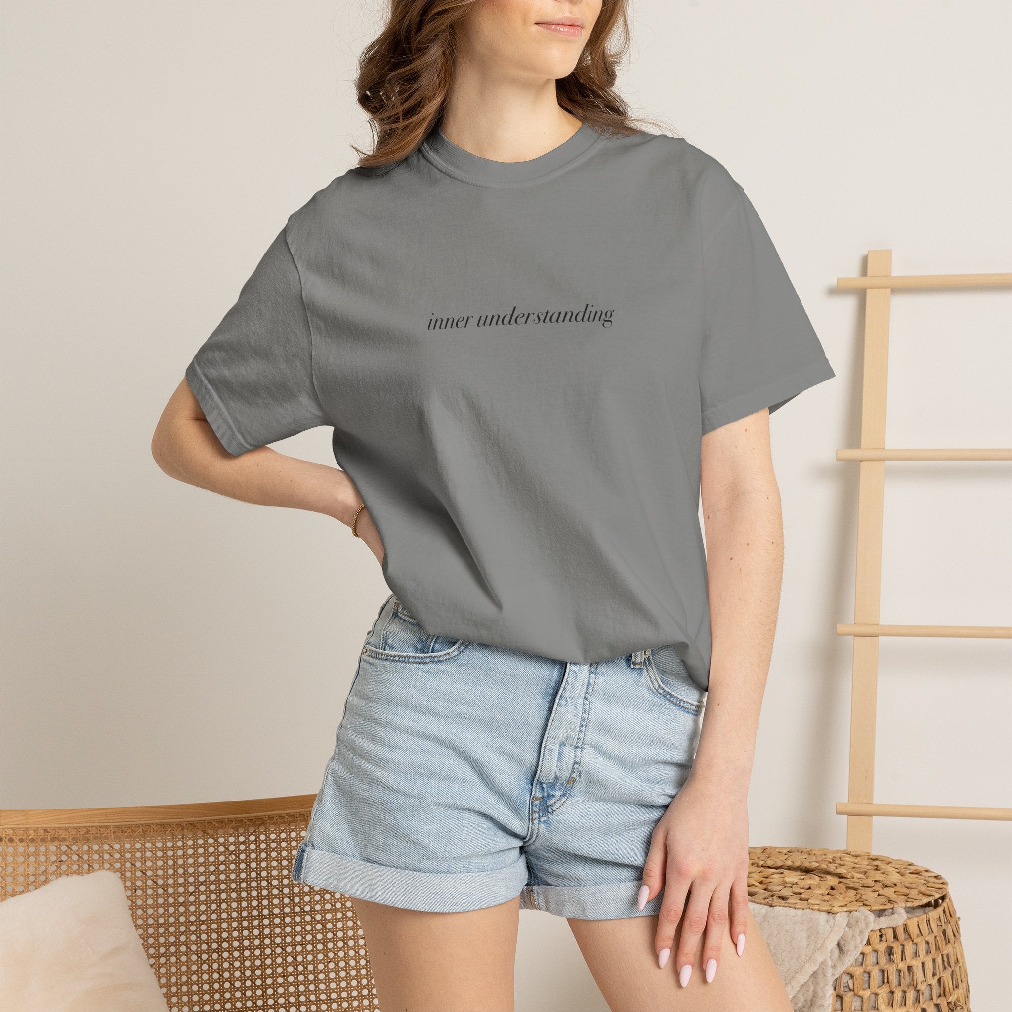 I-u T-shirt | poetic back print
