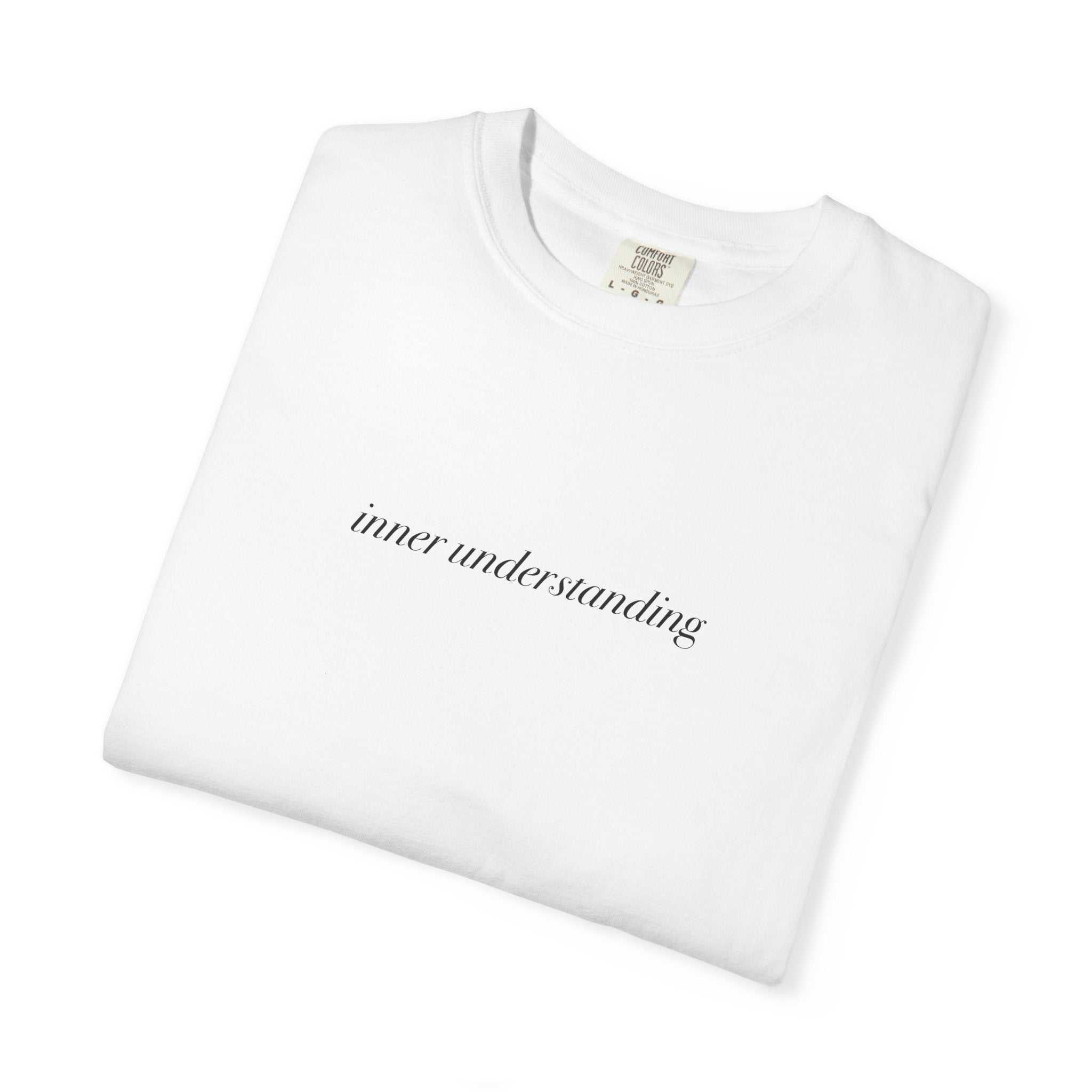 I-u T-shirt | poetic back print