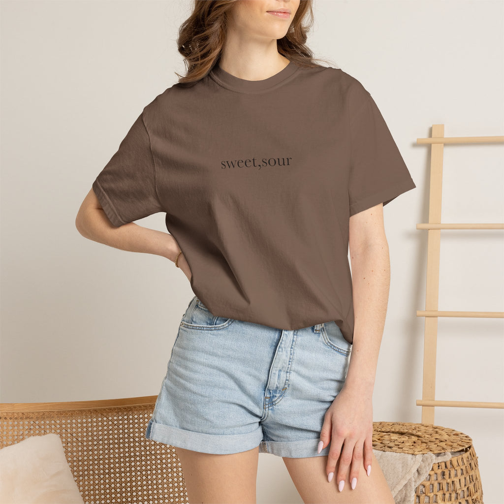 Sweet Sour illustration T-shirt | back print