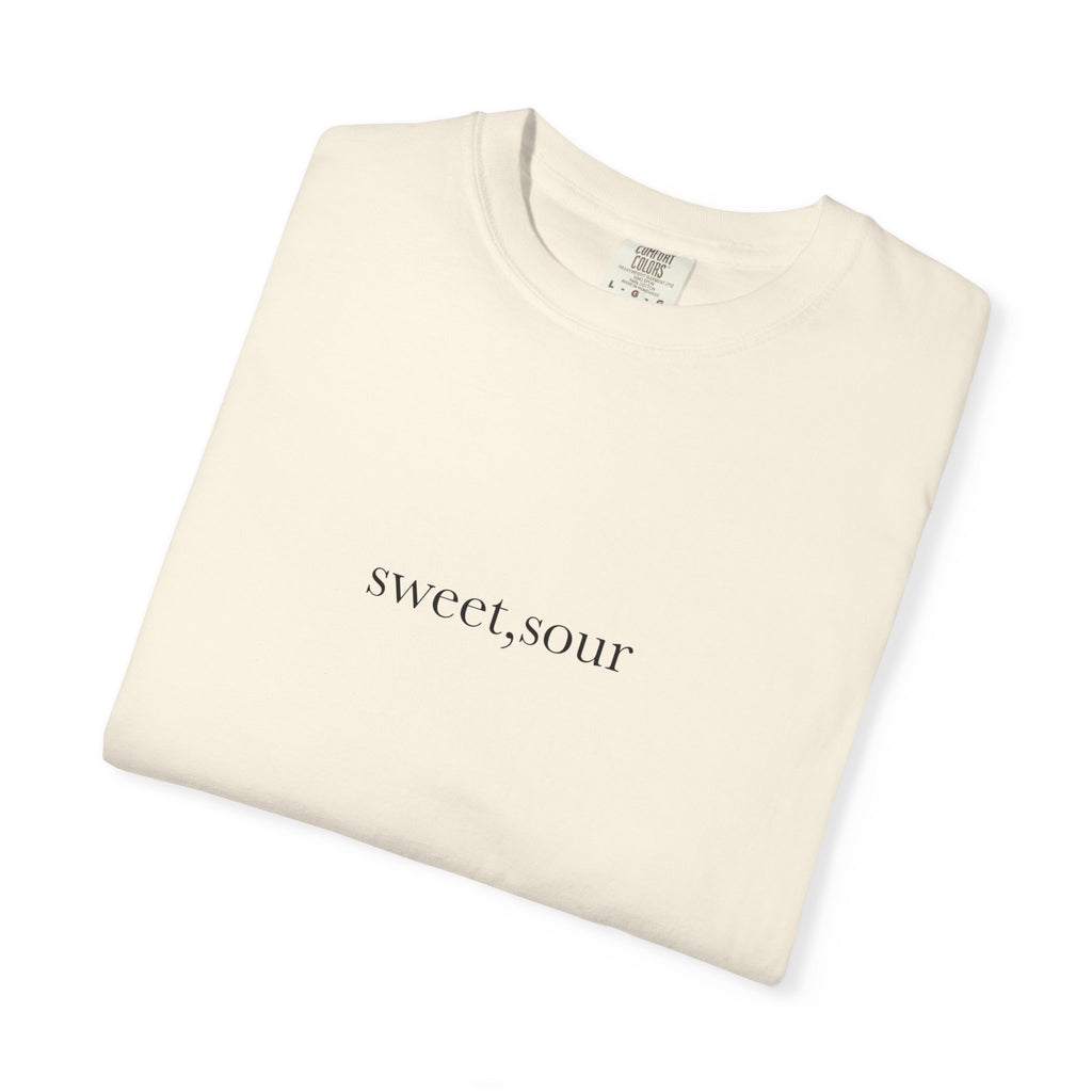 Sweet Sour illustration T-shirt | back print