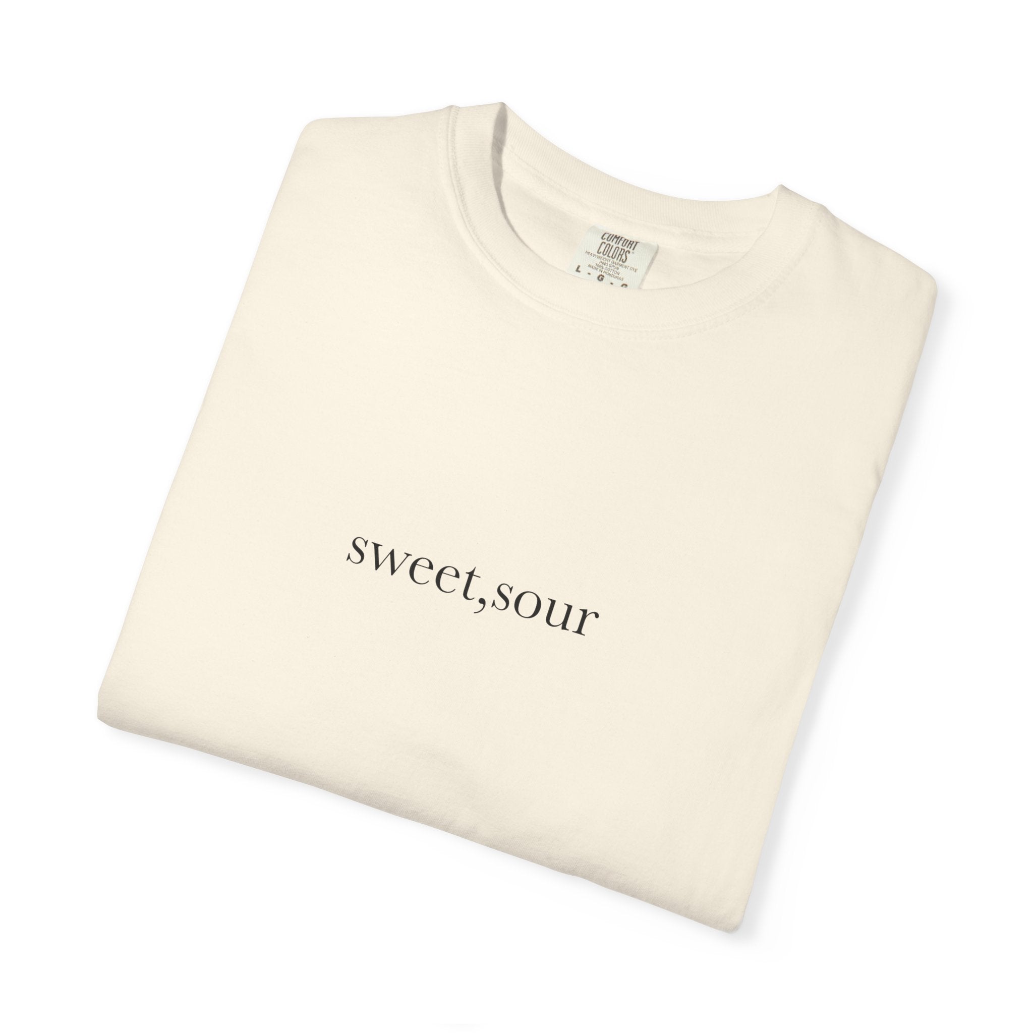 Sweet Sour illustration T-shirt | back print