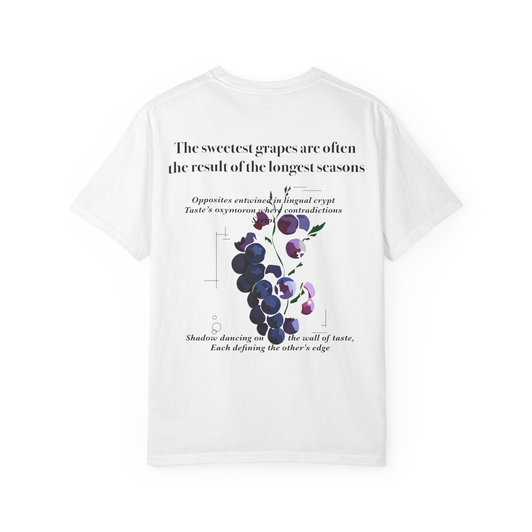 Sweet Sour illustration T-shirt | back print