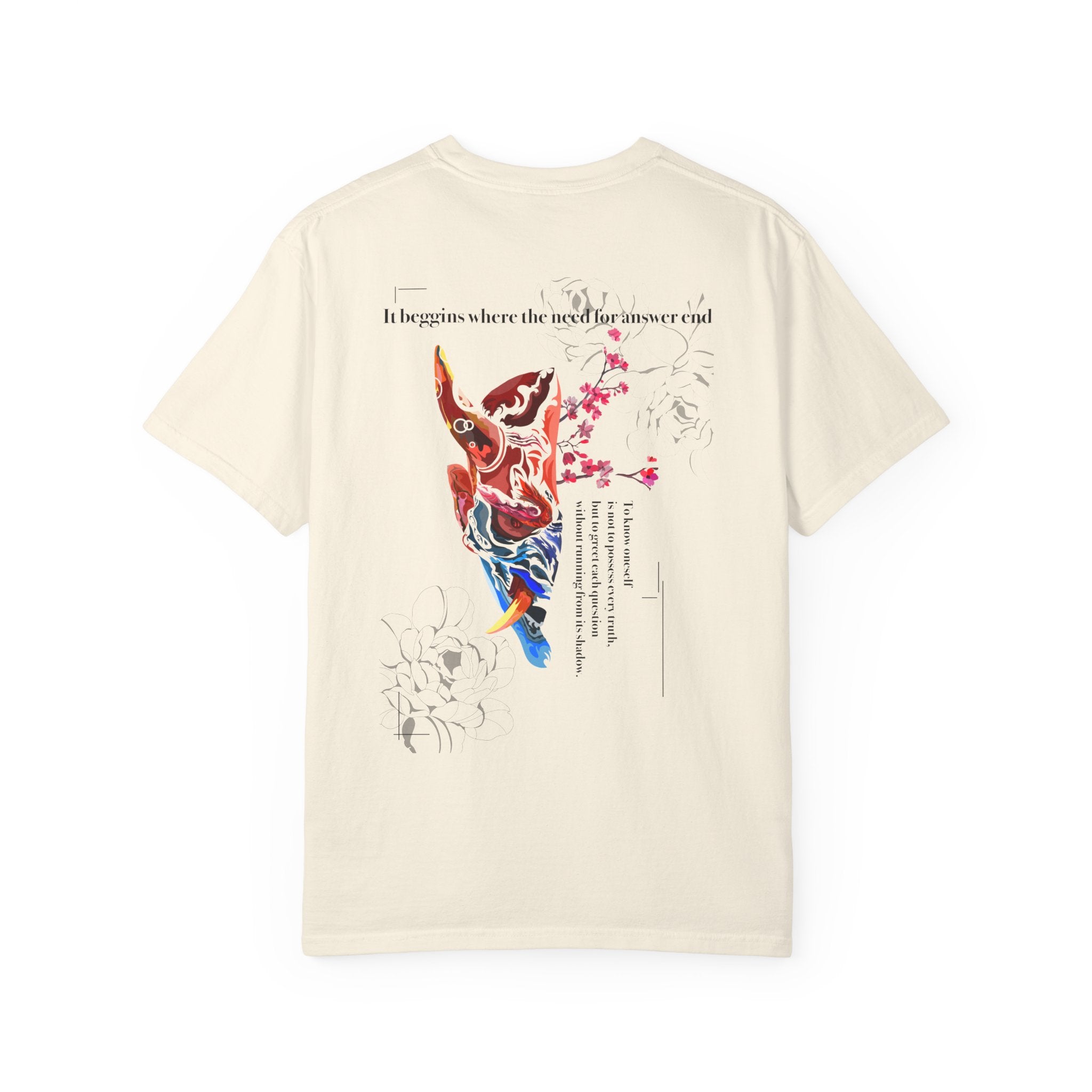 I-u T-shirt | poetic back print