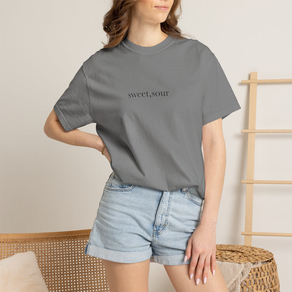 Sweet Sour illustration T-shirt | back print
