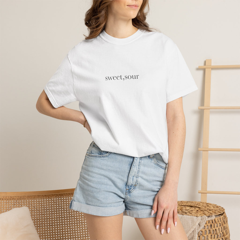 Sweet Sour illustration T-shirt | back print