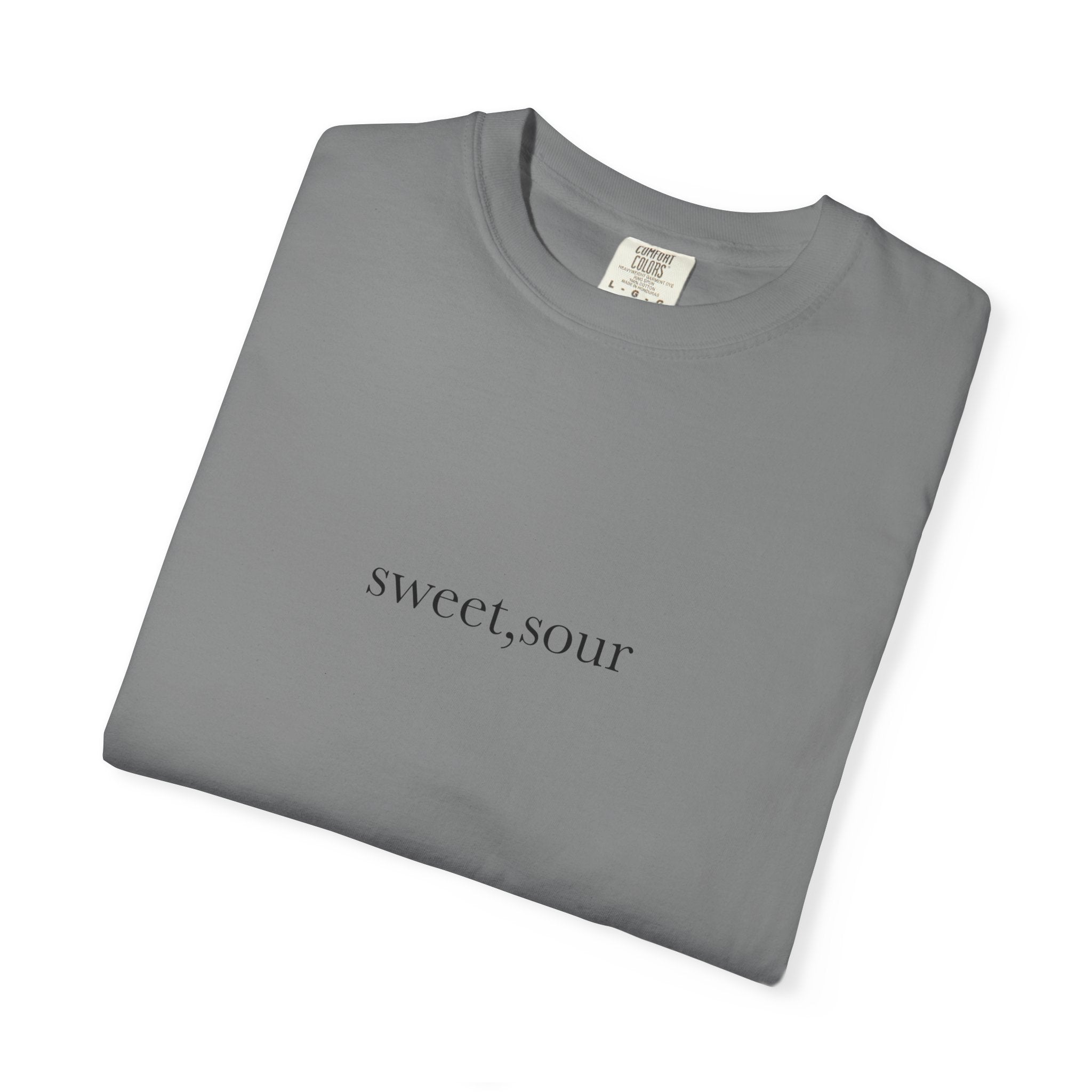 Sweet Sour illustration T-shirt | back print