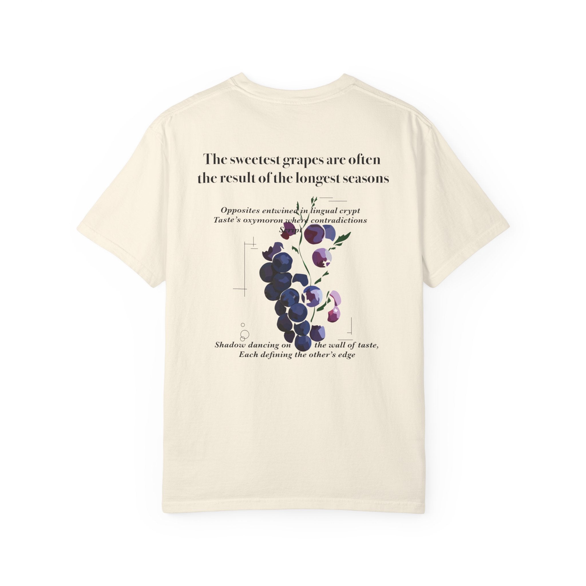 Sweet Sour illustration T-shirt | back print