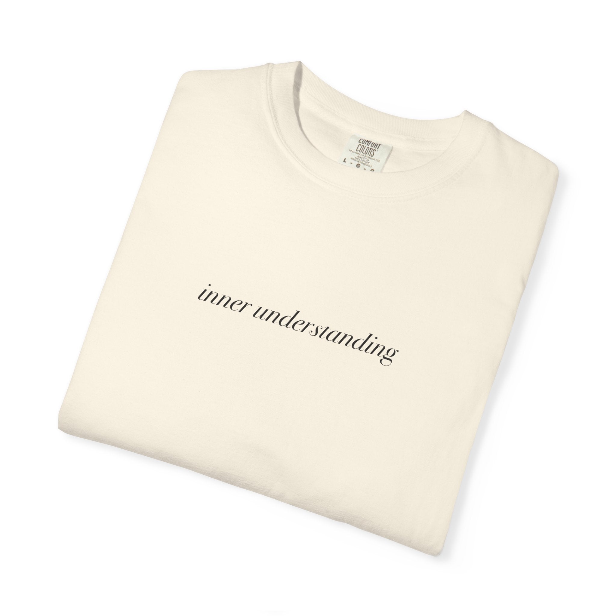I-u T-shirt | poetic back print