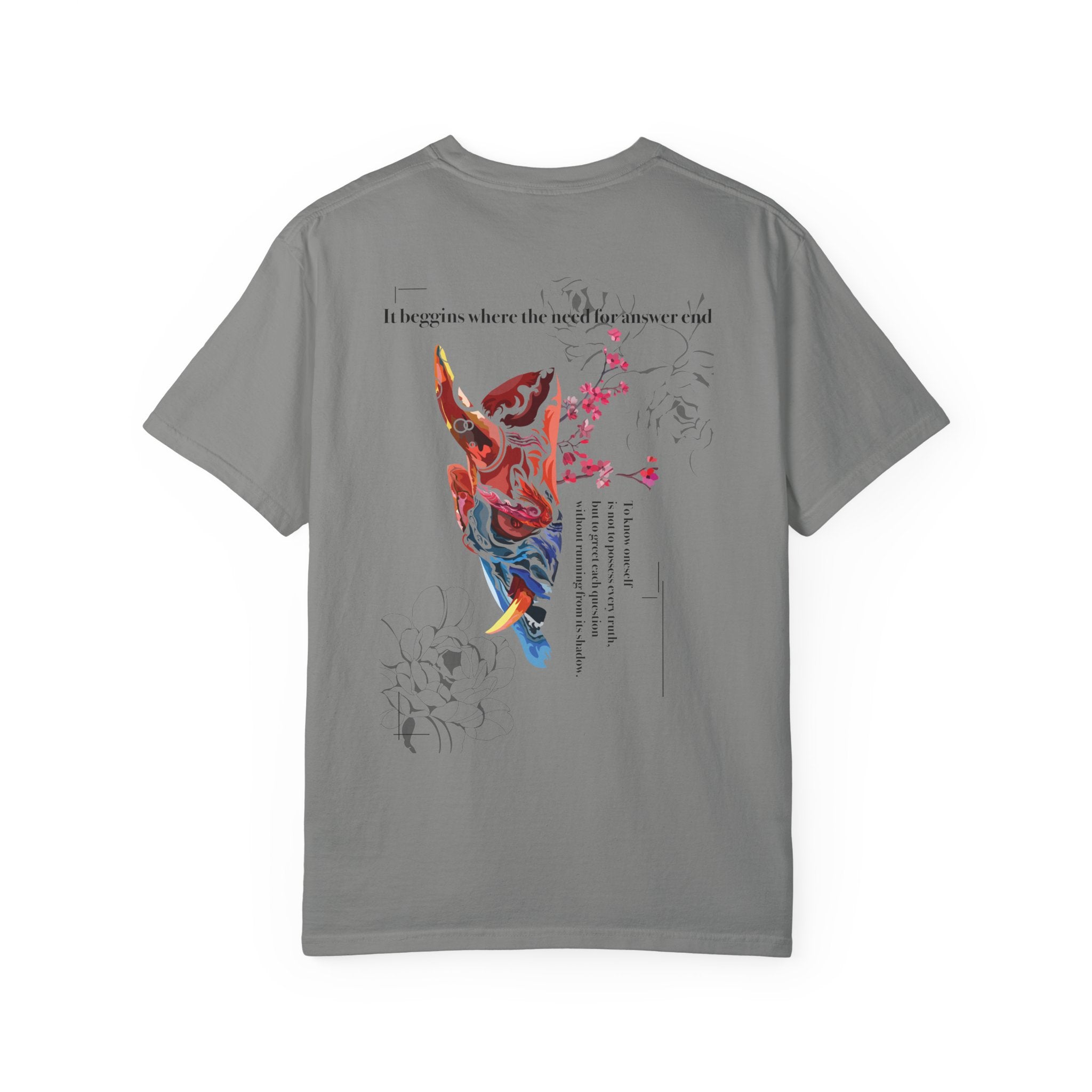 I-u T-shirt | poetic back print