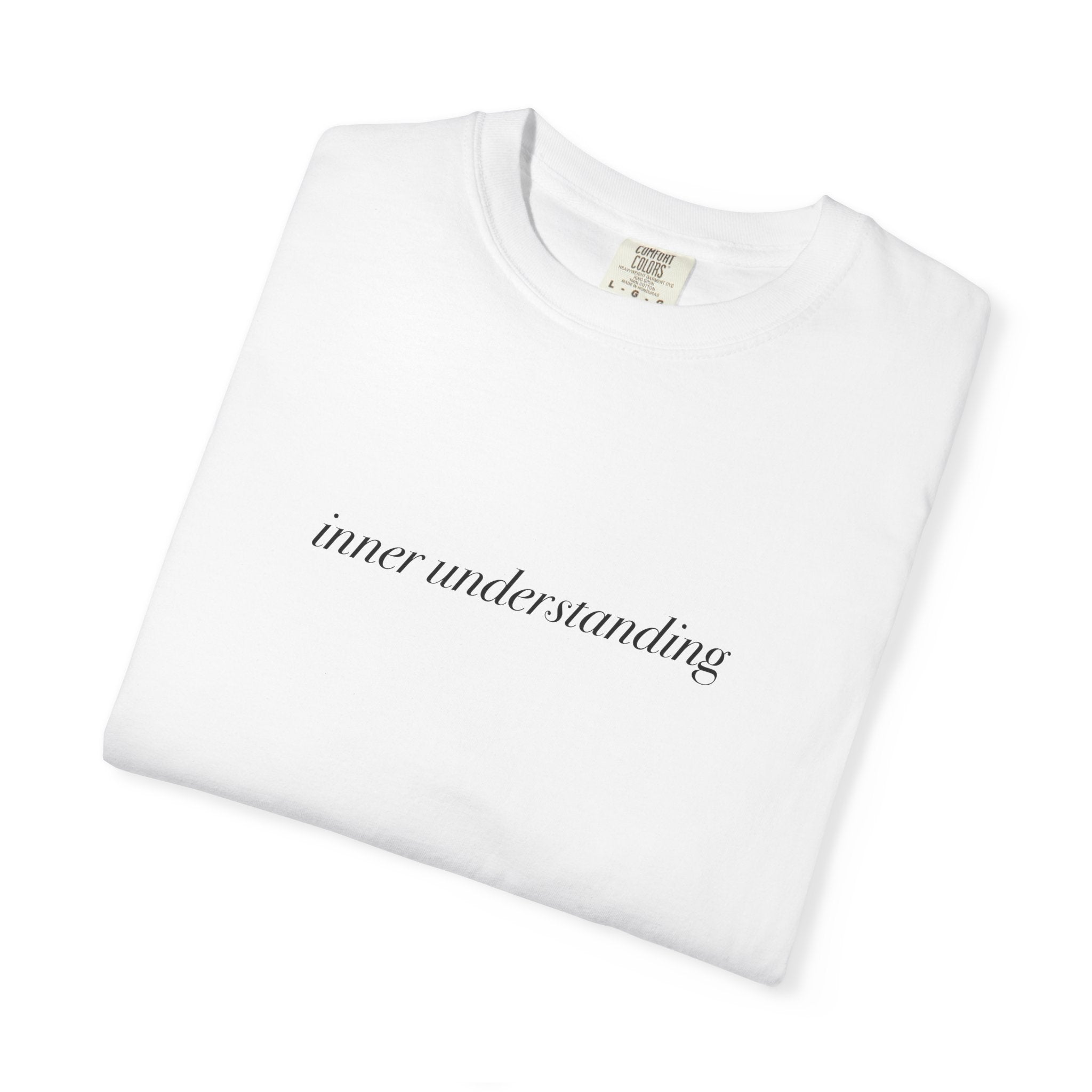 I-u T-shirt | poetic back print