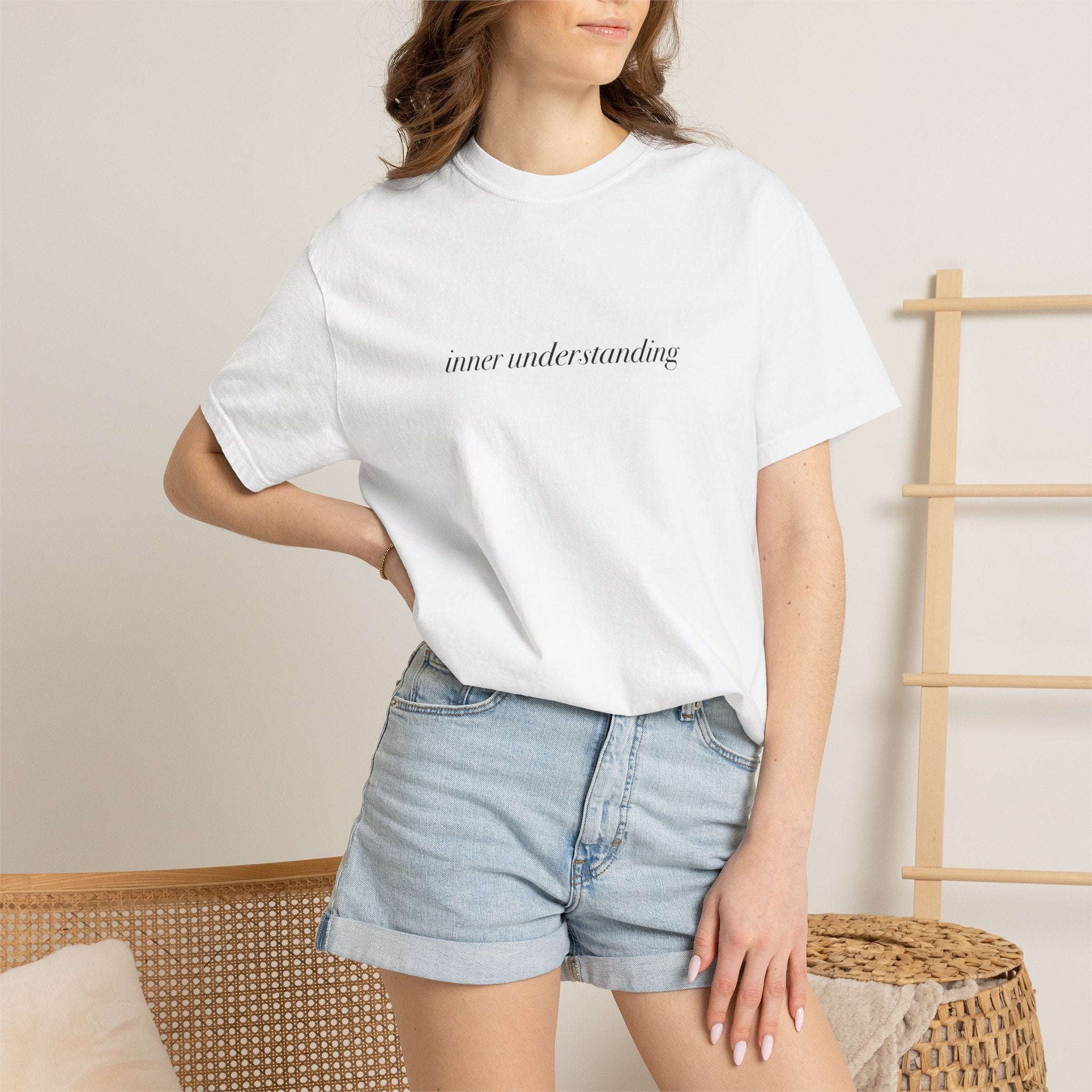 I-u T-shirt | poetic back print