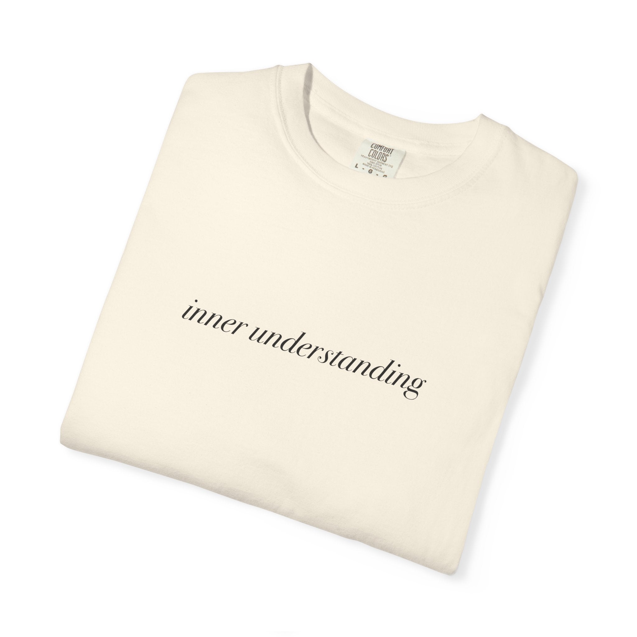 I-u T-shirt | poetic back print