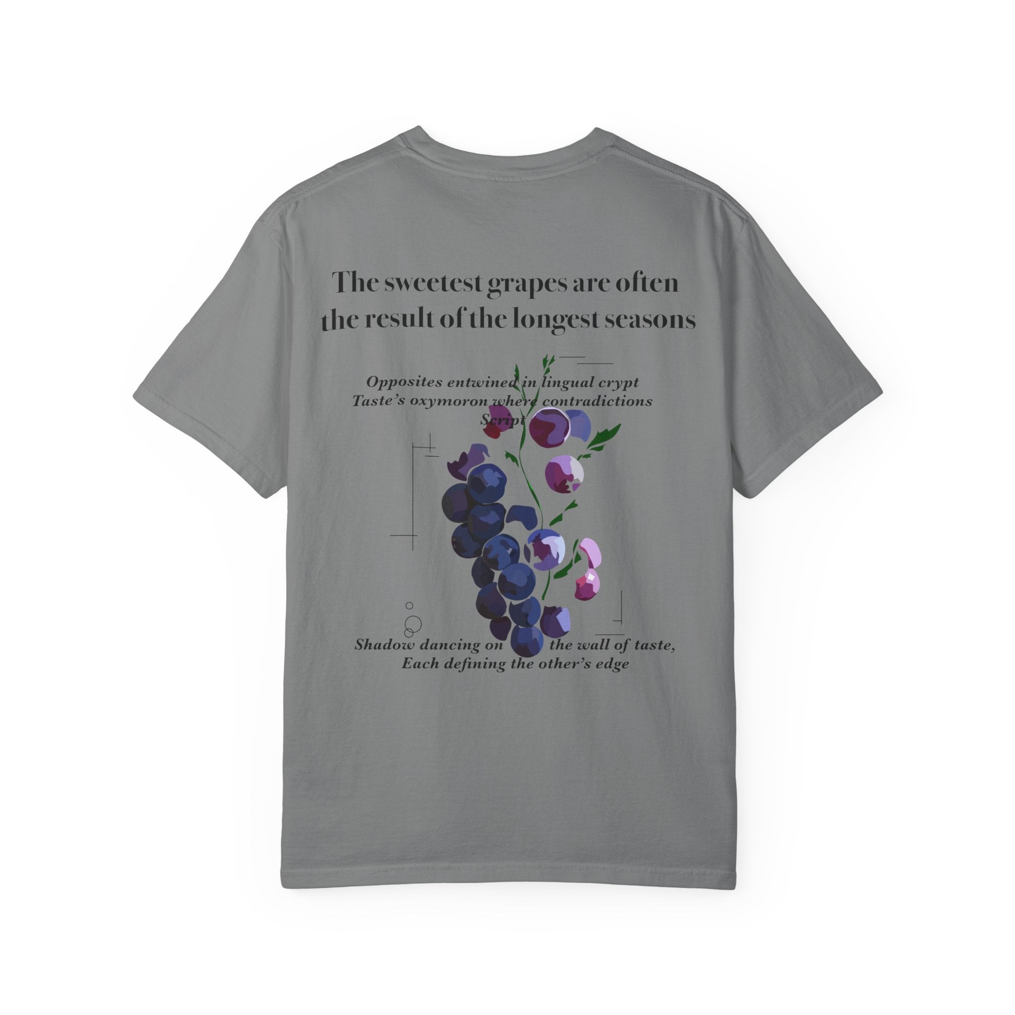 Sweet Sour illustration T-shirt | back print